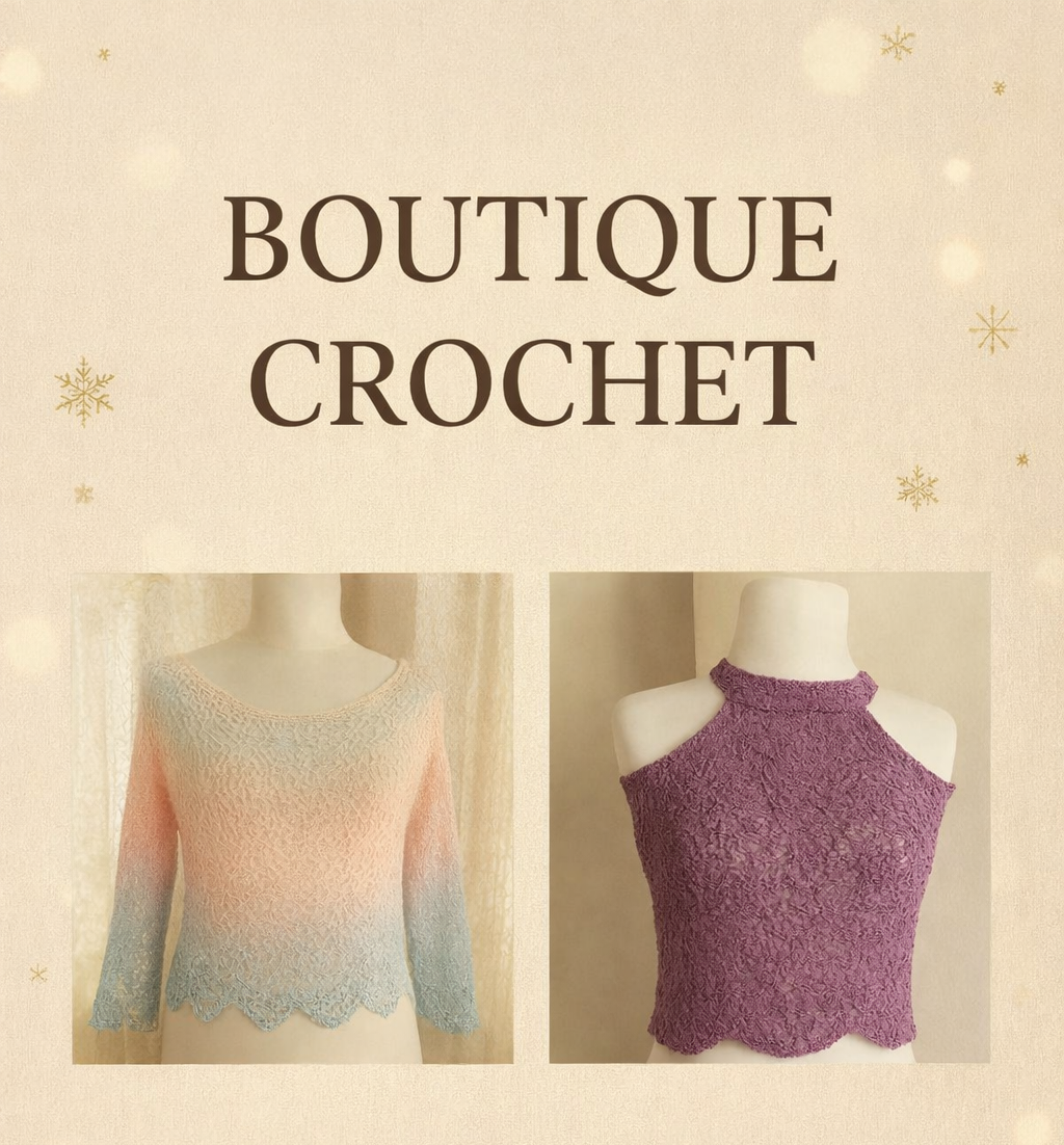 Affiche Boutique Crochet