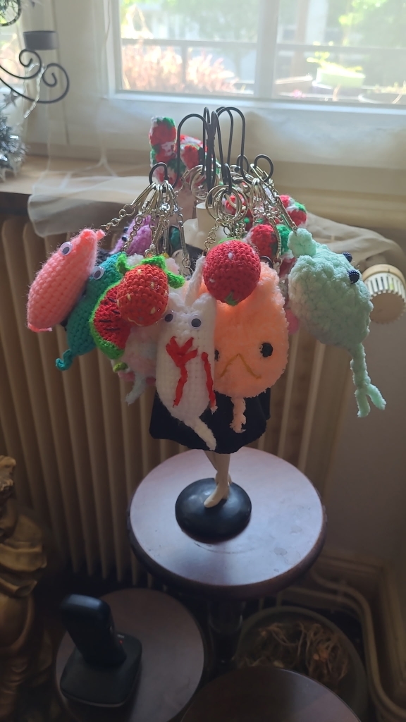 Personnages et porte-clés crochet